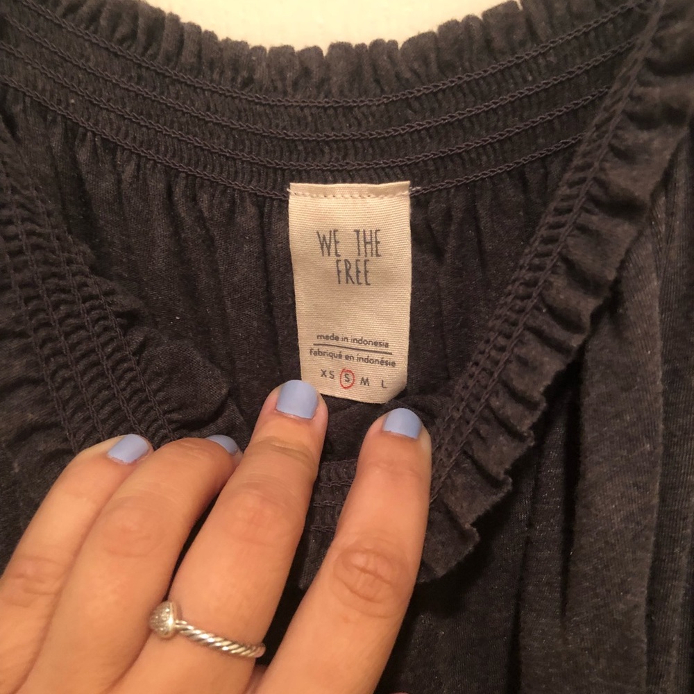 Free people open shoulder top